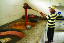 No povoado de Aroeiras, Josafá Rabelo produz rapadura artesanal e cachaça de qualidade.